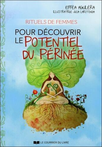 Couverture du livre « Petits rituels pour découvrir le potentiel du périnée » de Effea Aguilera et Julia Larotonda aux éditions Courrier Du Livre