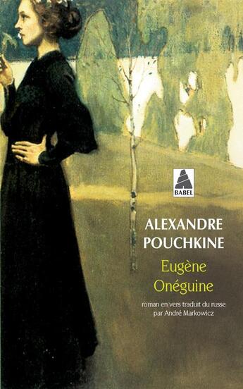 Couverture du livre « Eugène Onéguine » de Alexandre Pouchkine aux éditions Actes Sud