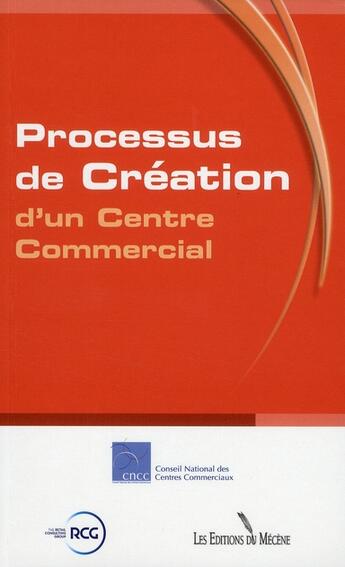 Couverture du livre « Processus de création d'un centre commercial » de  aux éditions Mecene