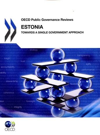 Couverture du livre « Estonia : towards a single government approach » de Ocde aux éditions Ocde