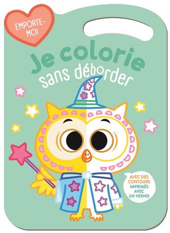 Couverture du livre « 3+ le hibou, coloriage » de  aux éditions Yoyo Books