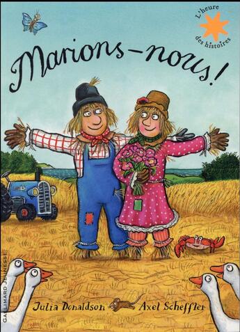 Couverture du livre « Marions-nous ! » de Julia Donaldson aux éditions Gallimard-jeunesse