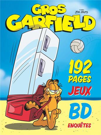 Couverture du livre « Le gros Garfield » de Jim Davis aux éditions Dargaud