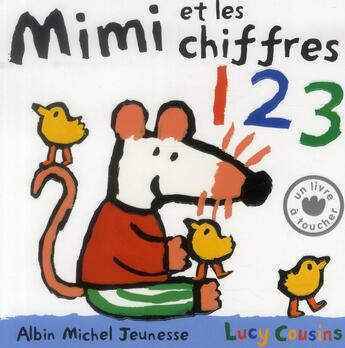 Couverture du livre « Mimi et les chiffres » de Lucy Cousins aux éditions Albin Michel Jeunesse