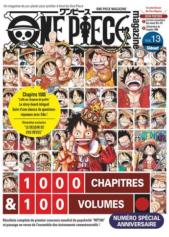 Couverture du livre « One piece magazine - tome 13 » de Eiichiro Oda aux éditions Glenat