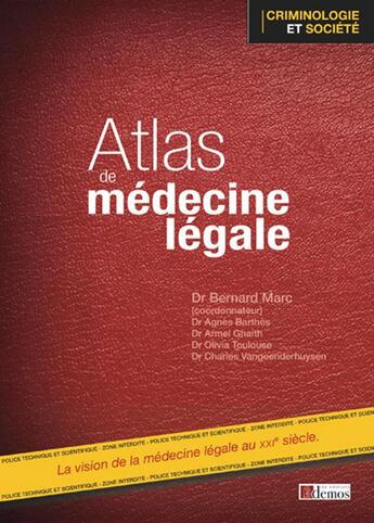 Couverture du livre « Atlas de médecine légale » de  aux éditions Demos