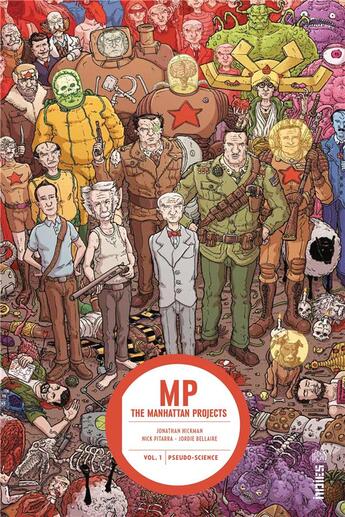 Couverture du livre « The Manhattan projects Tome 1 : pseudo-science » de Nick Pitarra et Jonathan Hickman aux éditions Urban Comics