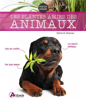 Couverture du livre « Les plantes amies des animaux » de Gerard Sasias aux éditions Artemis
