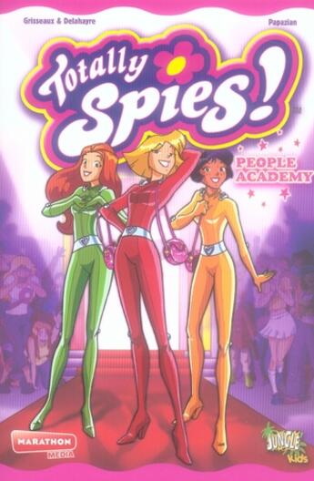 Couverture du livre « Totally spies - poche t1 » de Grisseaux/Delahayre/ aux éditions Casterman