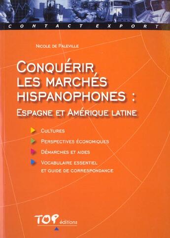 Couverture du livre « Conquerir les marches hispanophones » de Paleville aux éditions Chiron