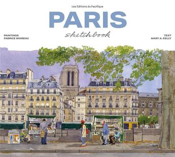 Couverture du livre « Paris sketchbook (new ed) /anglais (édition 2023) » de Fabrice Moireau aux éditions Thames & Hudson