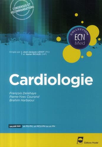 Couverture du livre « Cardiologie » de Delahaye F aux éditions Pradel