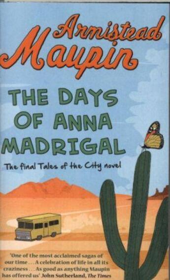 Couverture du livre « THE DAYS OF ANNA MADRIGAL » de Armistead Maupin aux éditions Black Swan