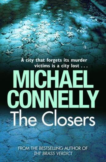 Couverture du livre « The Closers » de Michael Connelly aux éditions Epagine