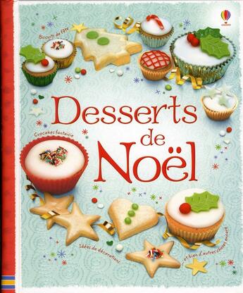 Couverture du livre « Desserts de Noël » de Fiona Patchett aux éditions Usborne