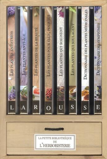 Couverture du livre « La petite bibliothèque de l'herboristerie » de  aux éditions Larousse