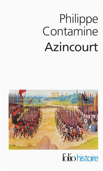 Couverture du livre « Azincourt » de Philippe Contamine aux éditions Folio