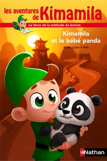 Couverture du livre « Kimamila et le bébé panda » de Anne Loyer et Nils aux éditions Nathan