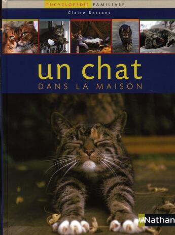 Couverture du livre « Un chat dans la maison » de Claire Bessant aux éditions Nathan