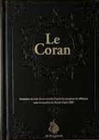 Couverture du livre « Coran hafs - noir - dorure 12x17 » de Revelation aux éditions Al Bayyinah