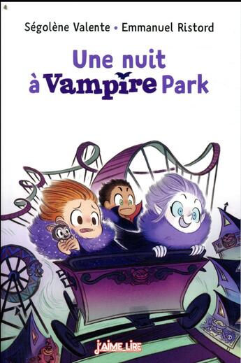 Couverture du livre « Une nuit à Vampire Park » de Segolene Valente aux éditions Bayard Jeunesse