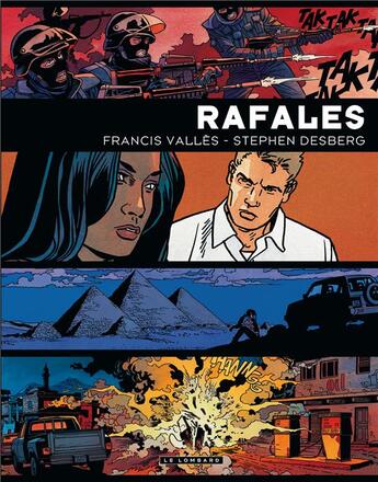 Couverture du livre « Rafales ; intégrale » de Francis Valles et Stephen Desberg aux éditions Lombard