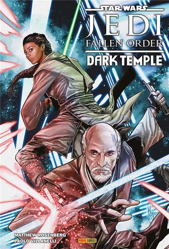 Couverture du livre « Star Wars : Jedi fallen order ; the dark temple » de Rosenberg Matthew et Paolo Villanelli aux éditions Panini