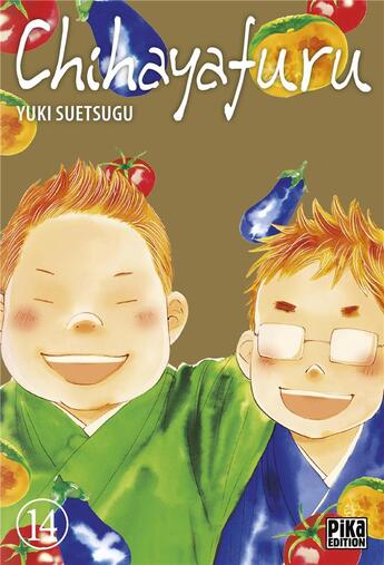 Couverture du livre « Chihayafuru Tome 14 » de Yuki Suetsugu aux éditions Pika
