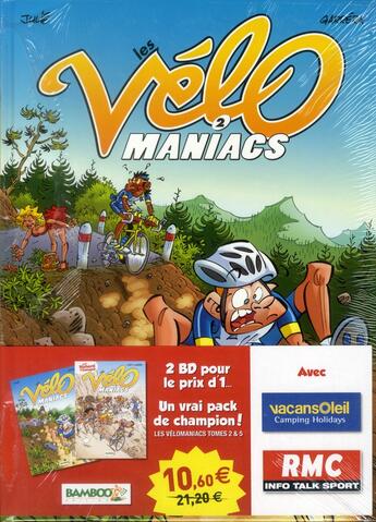 Couverture du livre « Les Vélo Maniacs Tome 2 » de Alain Julie et Jean-Luc Garrera aux éditions Bamboo