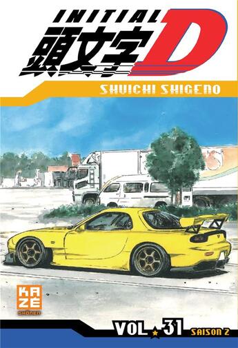 Couverture du livre « Initial D Tome 31 » de Shuichi Shigeno aux éditions Crunchyroll