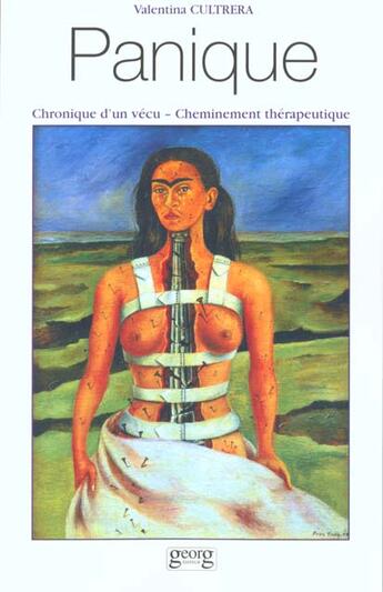 Couverture du livre « Paniques » de Valentina Cultrera aux éditions Georg