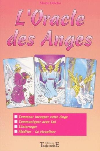 Couverture du livre « L'oracle des anges » de  aux éditions Trajectoire