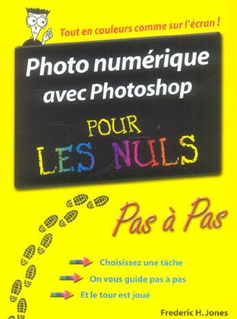 Couverture du livre « Photo Numerique Avec Photoshop » de Frederic H. Jones aux éditions First Interactive