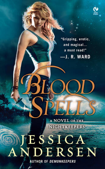 Couverture du livre « Blood Spells » de Jessica Andersen aux éditions Penguin Group Us