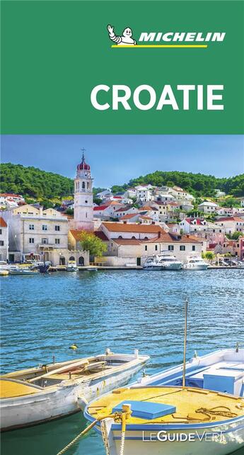 Couverture du livre « Croatie » de Collectif Michelin aux éditions Michelin