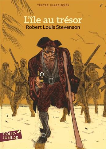 Couverture du livre « L'île au trésor » de Robert Louis Stevenson aux éditions Gallimard-jeunesse