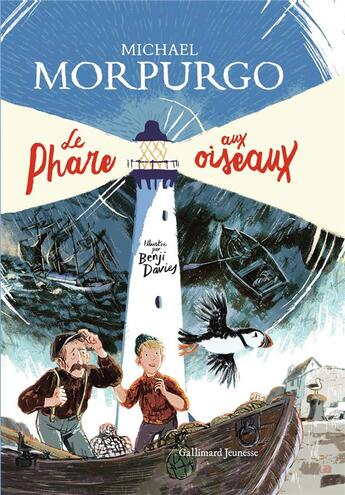 Couverture du livre « Le phare aux oiseaux » de Michael Morpurgo aux éditions Gallimard-jeunesse