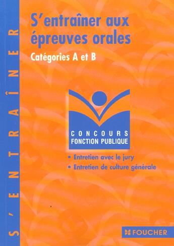 Couverture du livre « Reussir Les Epreuves De Culture Generale A Et B » de J Hadrien aux éditions Foucher