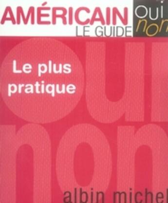 Couverture du livre « Anglais américain » de Francois-Rene Charles aux éditions Albin Michel