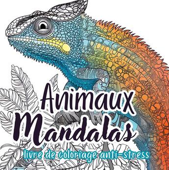 Couverture du livre « Animaux Mandalas Livre de Coloriage pour Adultes : 26 illustrations satisfaisantes pour la relaxation et la créativité » de Créatif Factory aux éditions Books On Demand