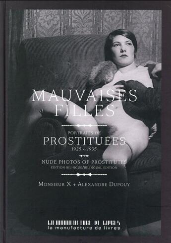 Couverture du livre « Mauvaises filles » de  aux éditions La Manufacture De Livres