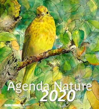 Couverture du livre « Agenda nature 2020 » de Briand Maud aux éditions Sud Ouest Editions