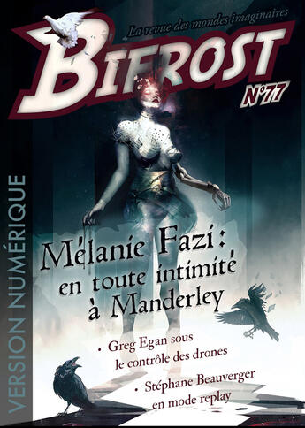 Couverture du livre « REVUE BIFROST T.77 ; dossier Mélanie Fazi » de Revue Bifrost aux éditions Le Belial