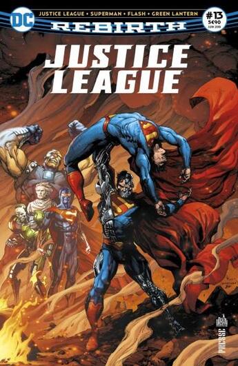 Couverture du livre « Justice League rebirth n.13 ; Flash au XXVe siècle ! » de  aux éditions Urban Comics Press