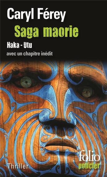 Couverture du livre « Saga maorie » de Caryl Ferey aux éditions Folio