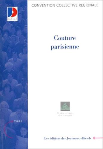 Couverture du livre « Couture parisienne » de  aux éditions Documentation Francaise