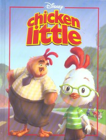 Couverture du livre « Chicken little » de Disney aux éditions Disney Hachette