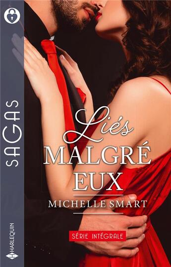 Couverture du livre « Liés malgré eux : passion à Caballeros, un bébé de lui, le choix d'Eva » de Michelle Smart aux éditions Harlequin