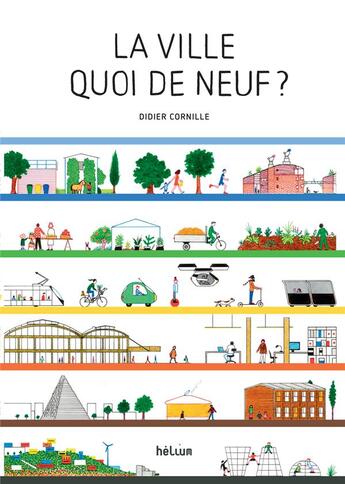 Couverture du livre « La ville, quoi de neuf ? » de Didier Cornille aux éditions Helium