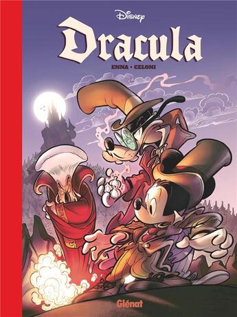 Couverture du livre « Dracula » de Bruno Enna et Fabio Celoni aux éditions Glenat